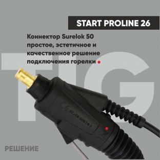 Горелка TIG ProLine-26 (4м) START PRO SG26-S1-12-SL-GS4. Фото 5