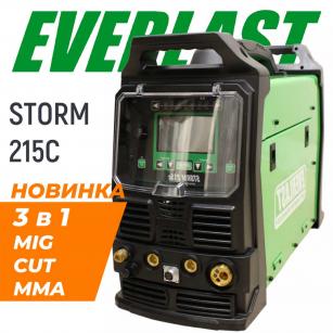 Фото Storm 215C Everlast (MIG/MMA/CUT) Сварочный полуавтомат 4EV215C