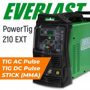 Фото PowerTig 210 EXT Everlast Установка аргонодуговой сварки 3EV210P