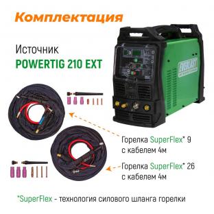 PowerTig 210 EXT Everlast Установка аргонодуговой сварки 3EV210P. Фото 5