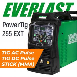 Фото PowerTig 255 EXT Everlast Установка аргонодуговой сварки 3EV255P