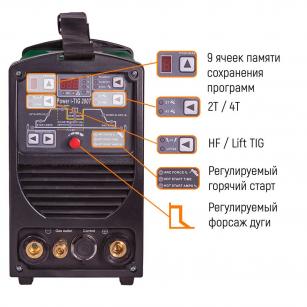 PoweriTig 200T Everlast Установка аргонодуговой сварки 3EV200T. Фото 4